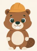 Kin, the beaver who narrates the story course